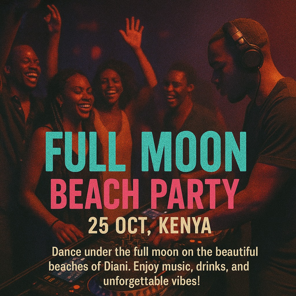 FULL MOON BEACH PARTY
